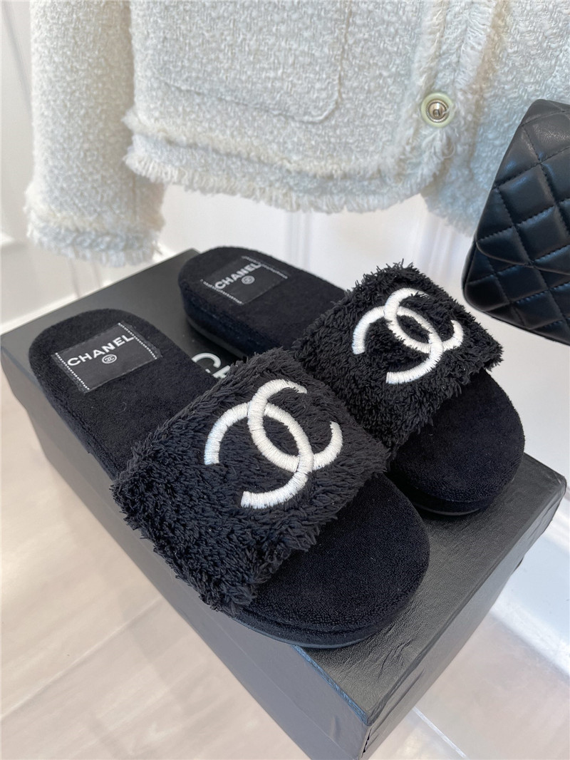Ch**el flat hemp rope slippers