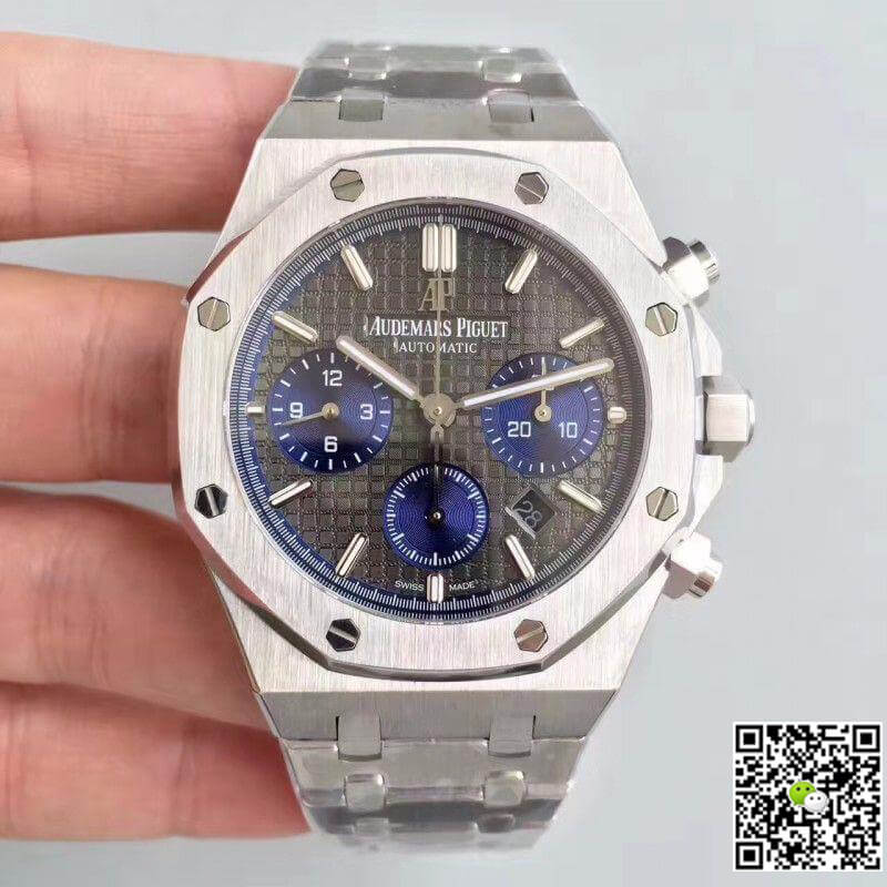 Replica Audemars P1g*et Royal Oak 26331IP.OO.1220IP.01 OM Factory 1:1 Best Edition Swiss ETA7750 Black Dial