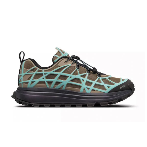 D10r B31 RUNNER SNEAKER KHAKI TEAL   DO097