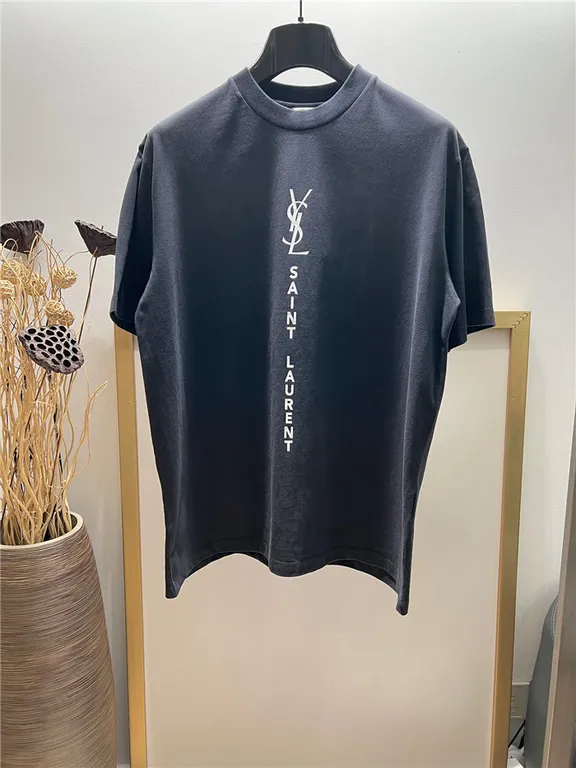 2023ss Sa1nt Lau*nt T Shirt