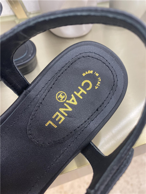 Ch**el flat sandals