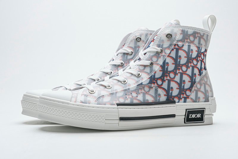 Converse Dupes D10r B23 High-Top Sneaker Red and Blue