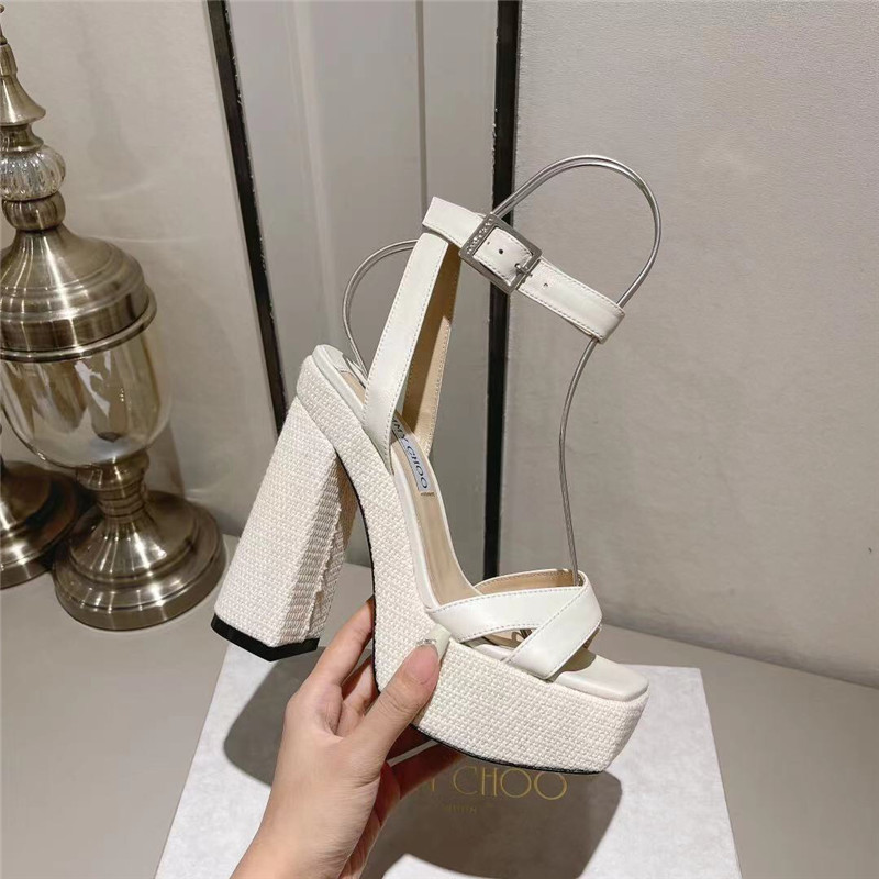 J1m*y Ch00 Fashion Heel Sandals