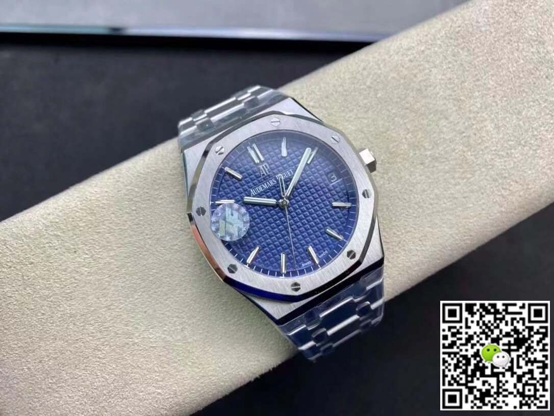 Replica Audemars P1g*et Royal Oak 15500ST.OO.1220ST.01 1:1 Best Edition ZF Factory V2 Version Blue Dial