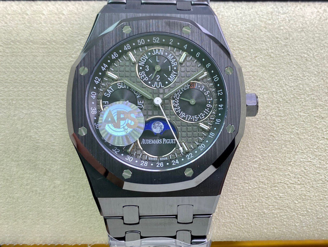 Replica Audemars P1g*et Royal Oak 26579CE.OO.1225CE.01 1:1 Best Edition APS Factory Black Dial