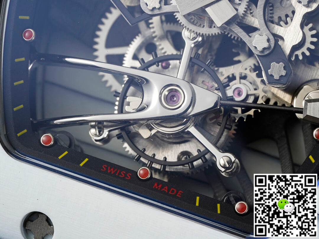 Replica Richard Mille RM27-02 Rafael Nadal Tourbillon 1:1 Best Edition RM Factory Carbon Fiber Case