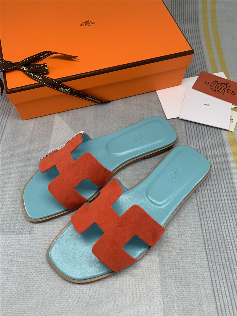 H**me5 flat H slippers womens