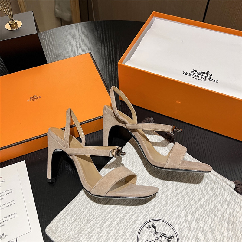 H**me5 Sandals Dupe classic H high-heeled sandals