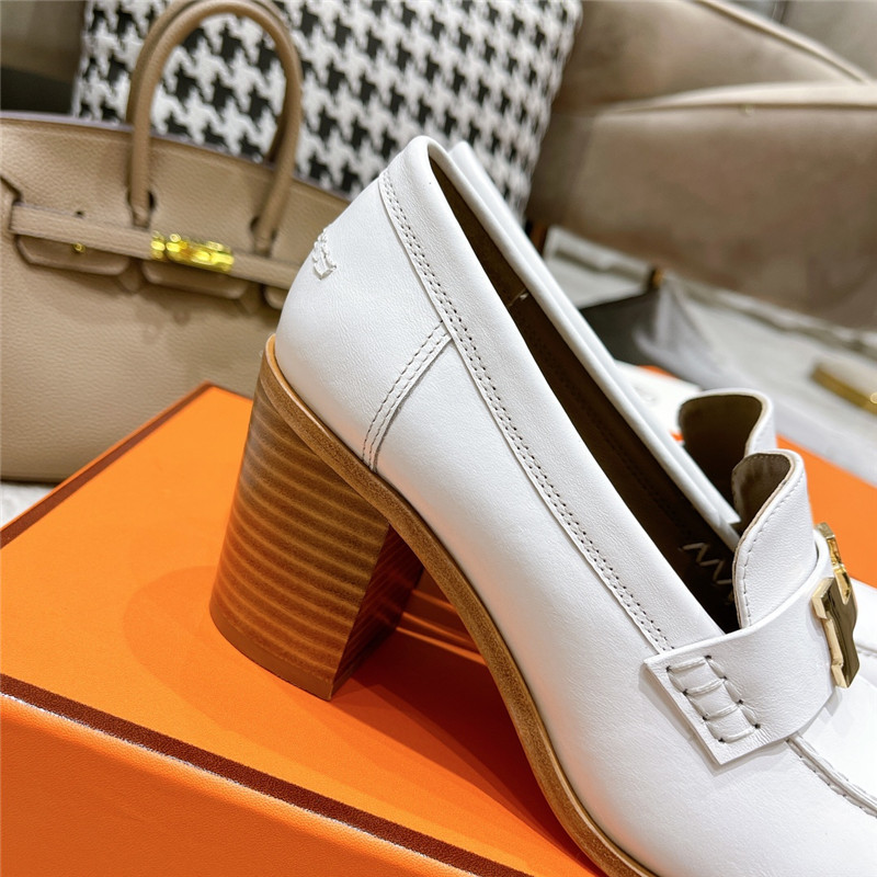 H**me5 dauphine mid heel mules