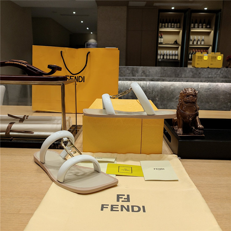 F**di flat beach sandals