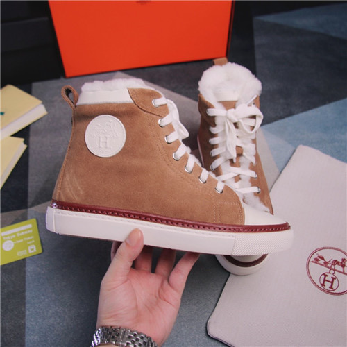 H**me5 Birkin Replica wool high-top shoes