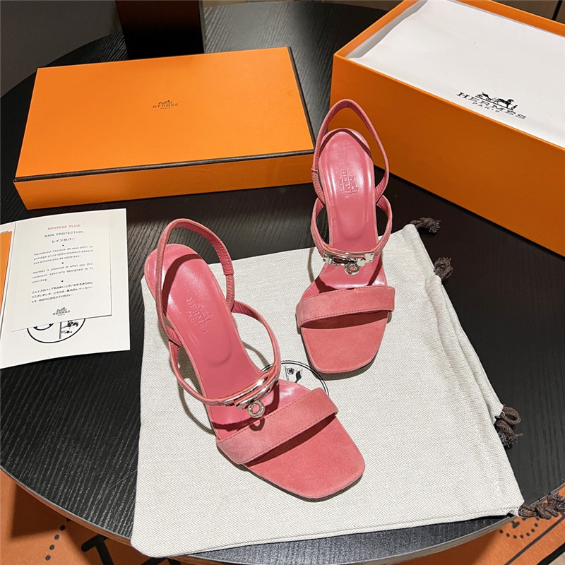 H**me5 Sandals Dupe classic H high-heeled sandals