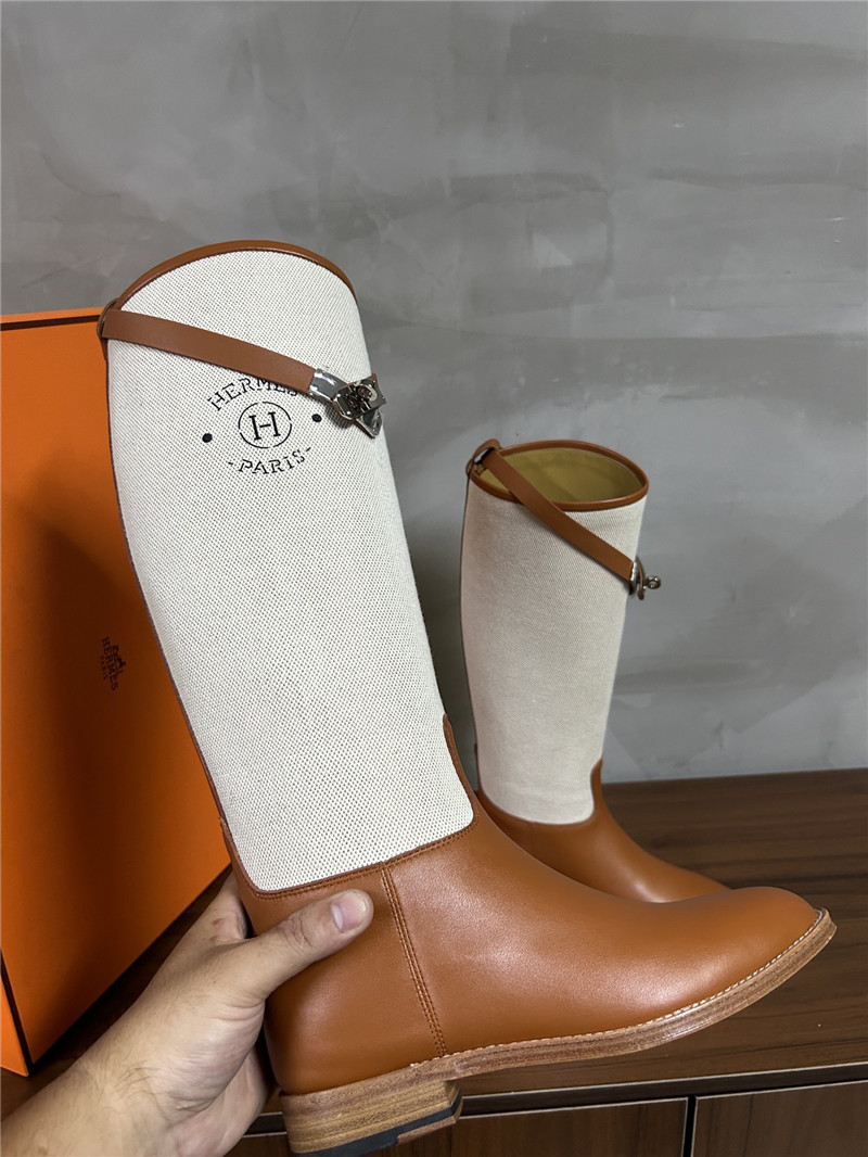 H**me5 Birkin Replica autumn and winter new classic long boots