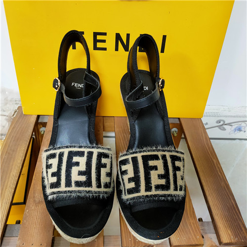 F**di wedge sandals