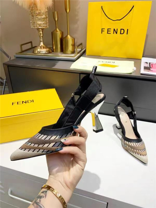 F**di heels sandals
