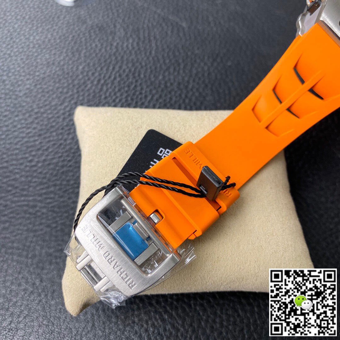 Replica Richard Mille RM11-03 1:1 Best Edition KV Factory Orange Strap