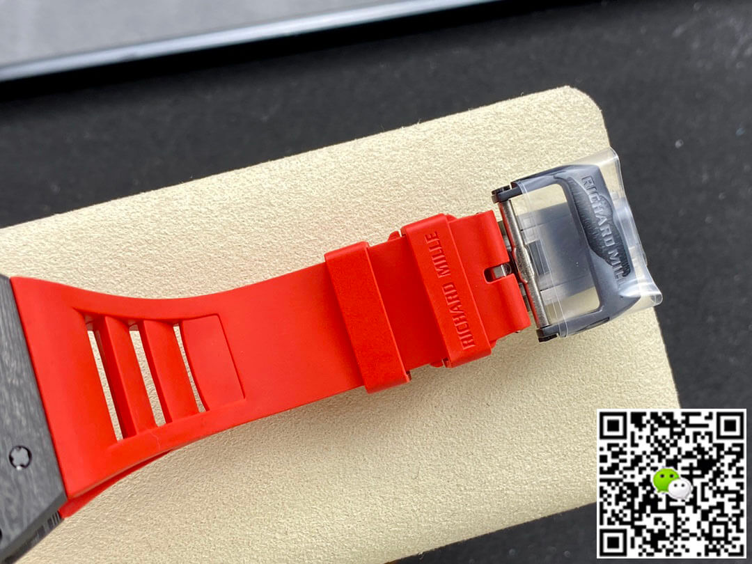 Replica Richard Mille RM-055 1:1 Best Edition BBR Factory Red Strap