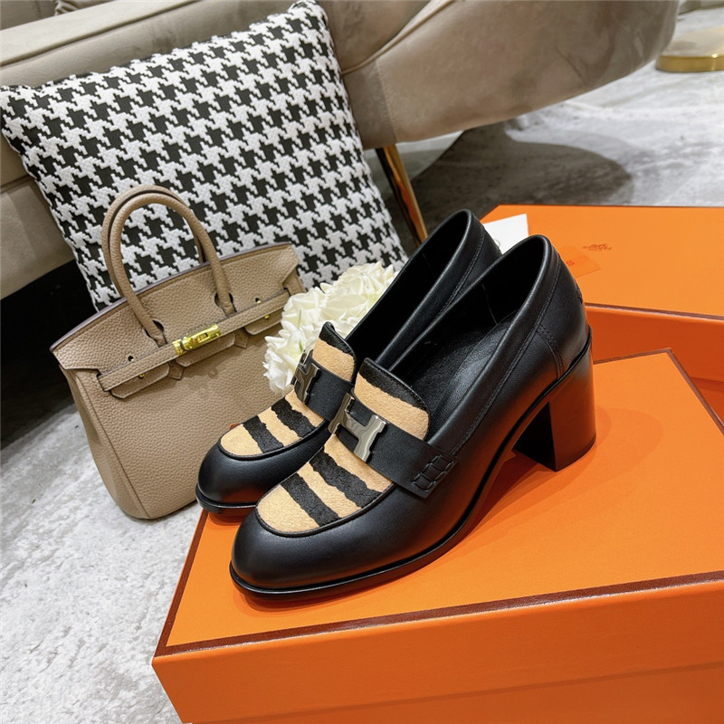 H**me5 dauphine mid heel mules