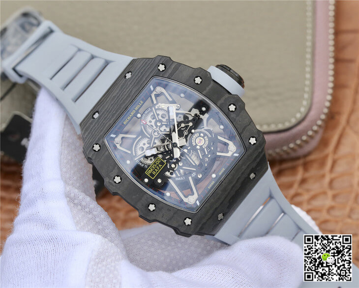Replica Richard Mille RM-035 KV Factory 1:1 Best Edition Black Carbon Fiber
