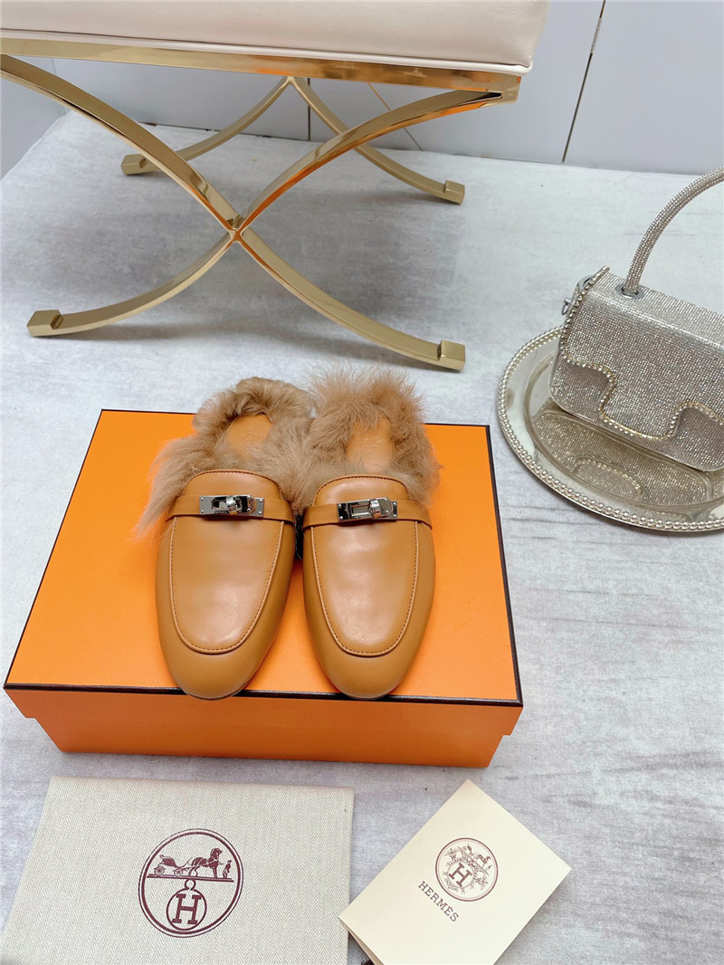 H**me5 classic wool slippers