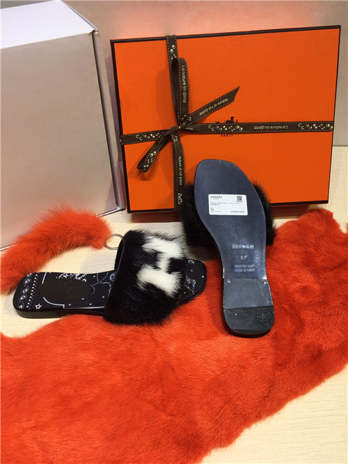 H**me5 mink slippers replica shoes