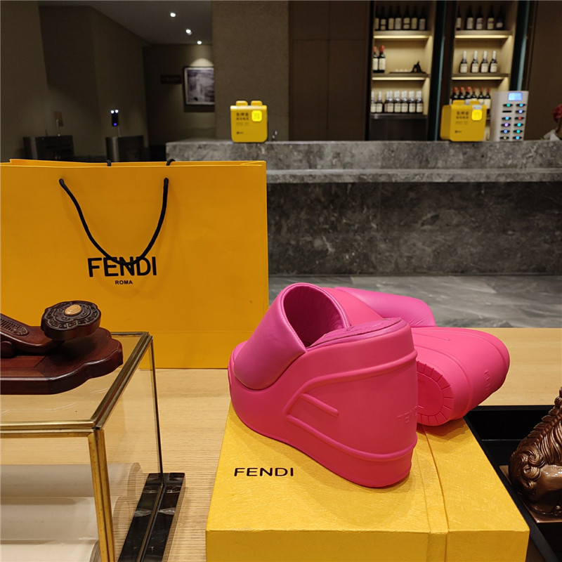 F**di wedge platform sandals