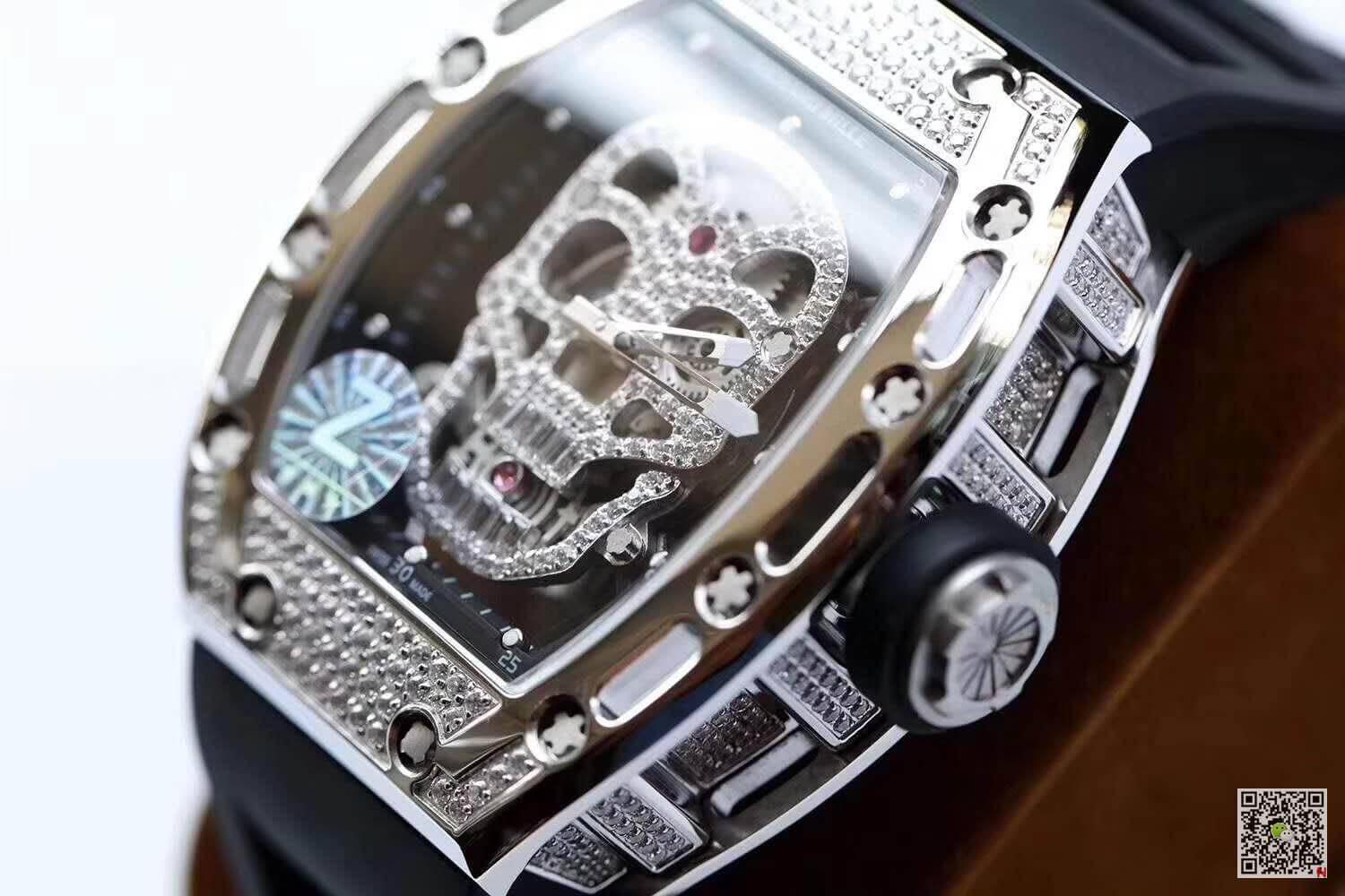Replica Richard Mille RM052 Z Factory 1:1 Best Edition Swiss ETA6T51 black strap