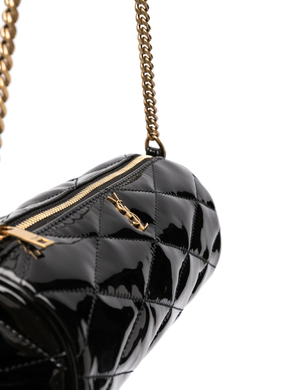 Y51 Replica Sa1nt Lau*nt mini Sade quilted shoulder bag