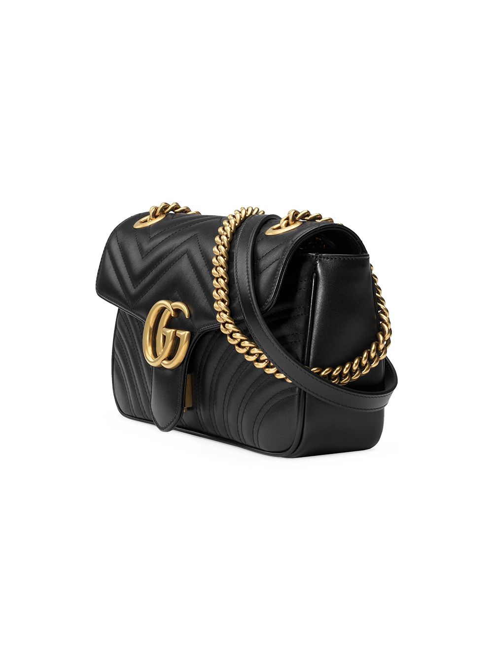 Gvc*1 Dupe GG Marmont small matelassé leather shoulder bag