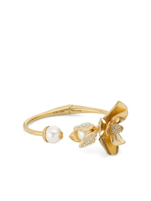 Y51 Replica Sa1nt Lau*nt logo-plaque chain bracelet