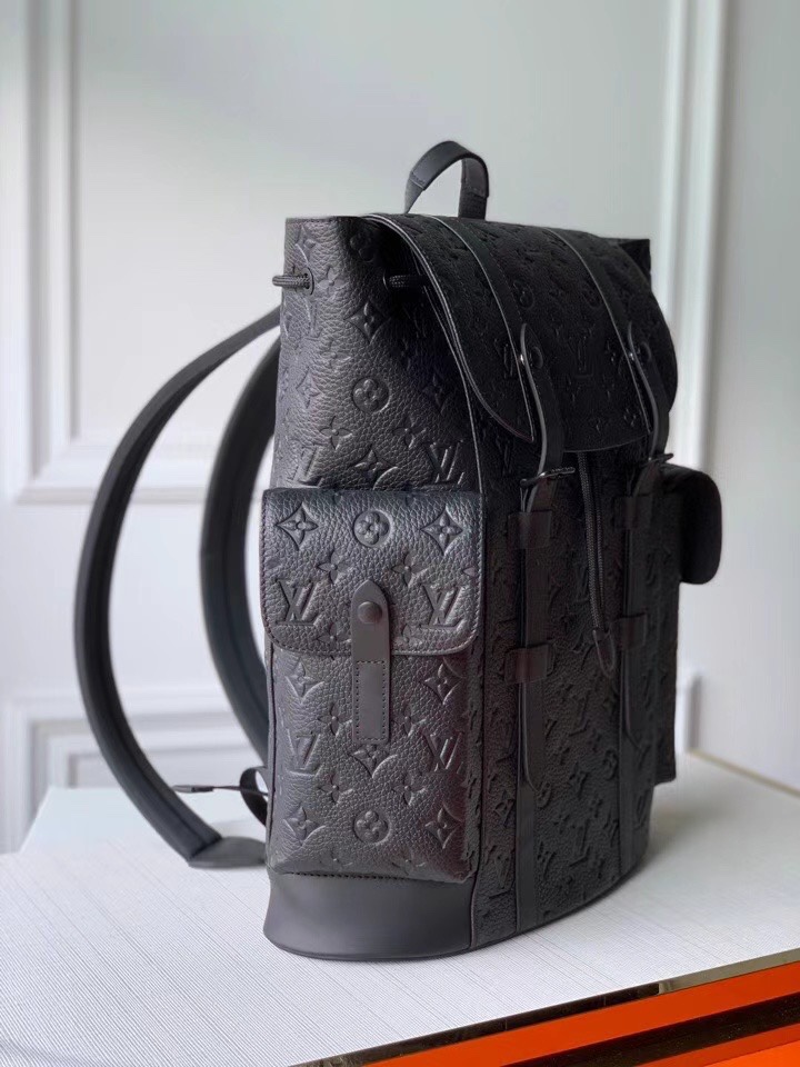 Top quality original single embossed pebbled CHRISTOPHER small backpack