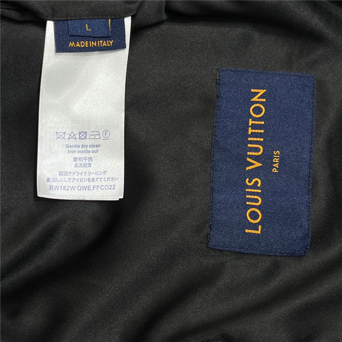 2023fw LV Real Leather Jacket Top Version