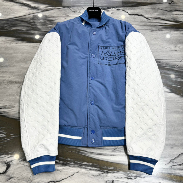 2023fw LV Real Leather Jacket Top Version