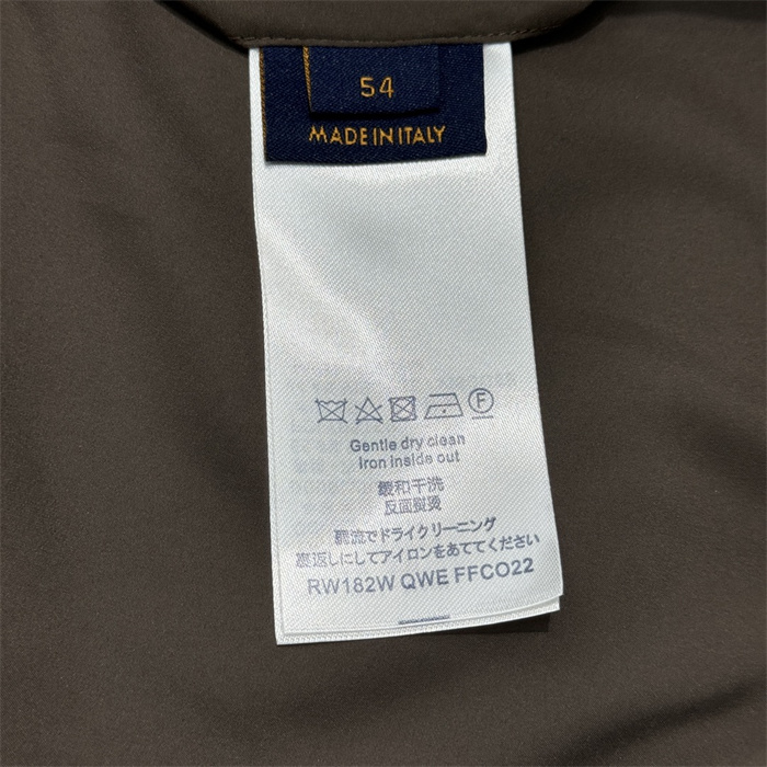 2024fw LV Real Leather Jacket Top Version