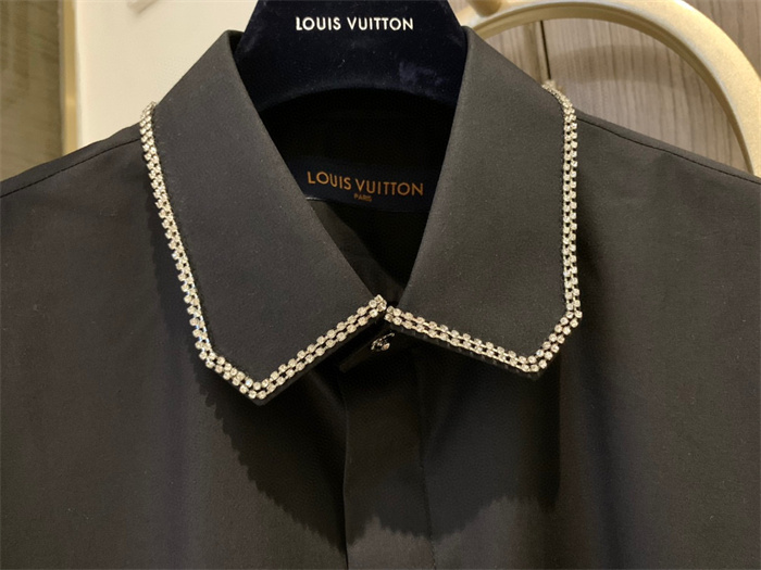 2024fw LV Silk Shirt Top Version