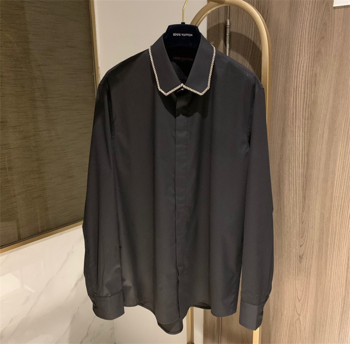 2024fw LV Silk Shirt Top Version